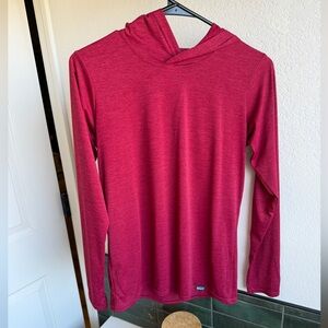 Patagonia Capilene Cool Daily Hoody. X-Small. NWOT. Beautiful Red/Maroon. UPF50